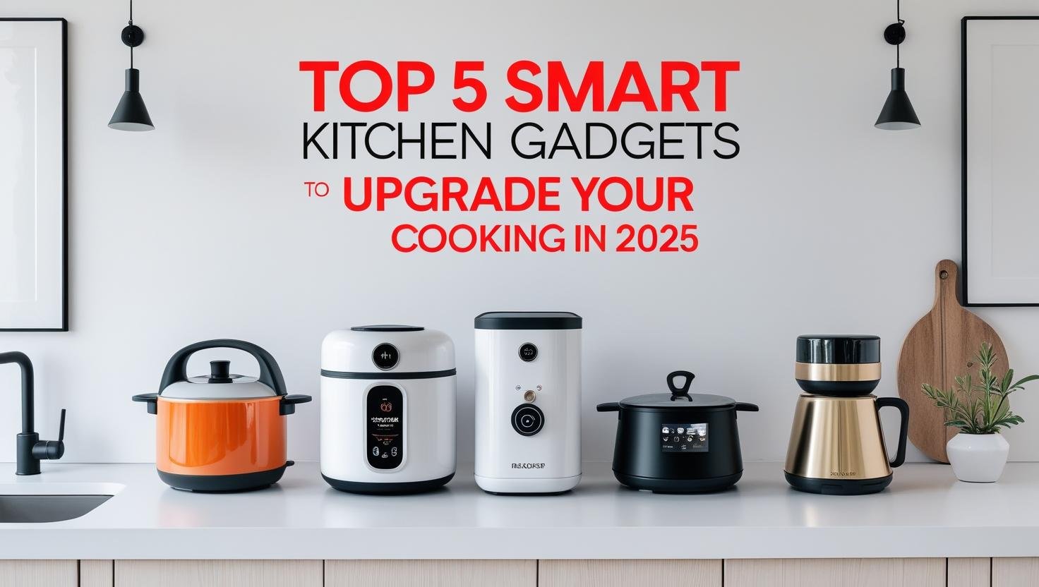 You are currently viewing Top 5 Smart Kitchen Gadgets to Upgrade Your Cooking in 2025