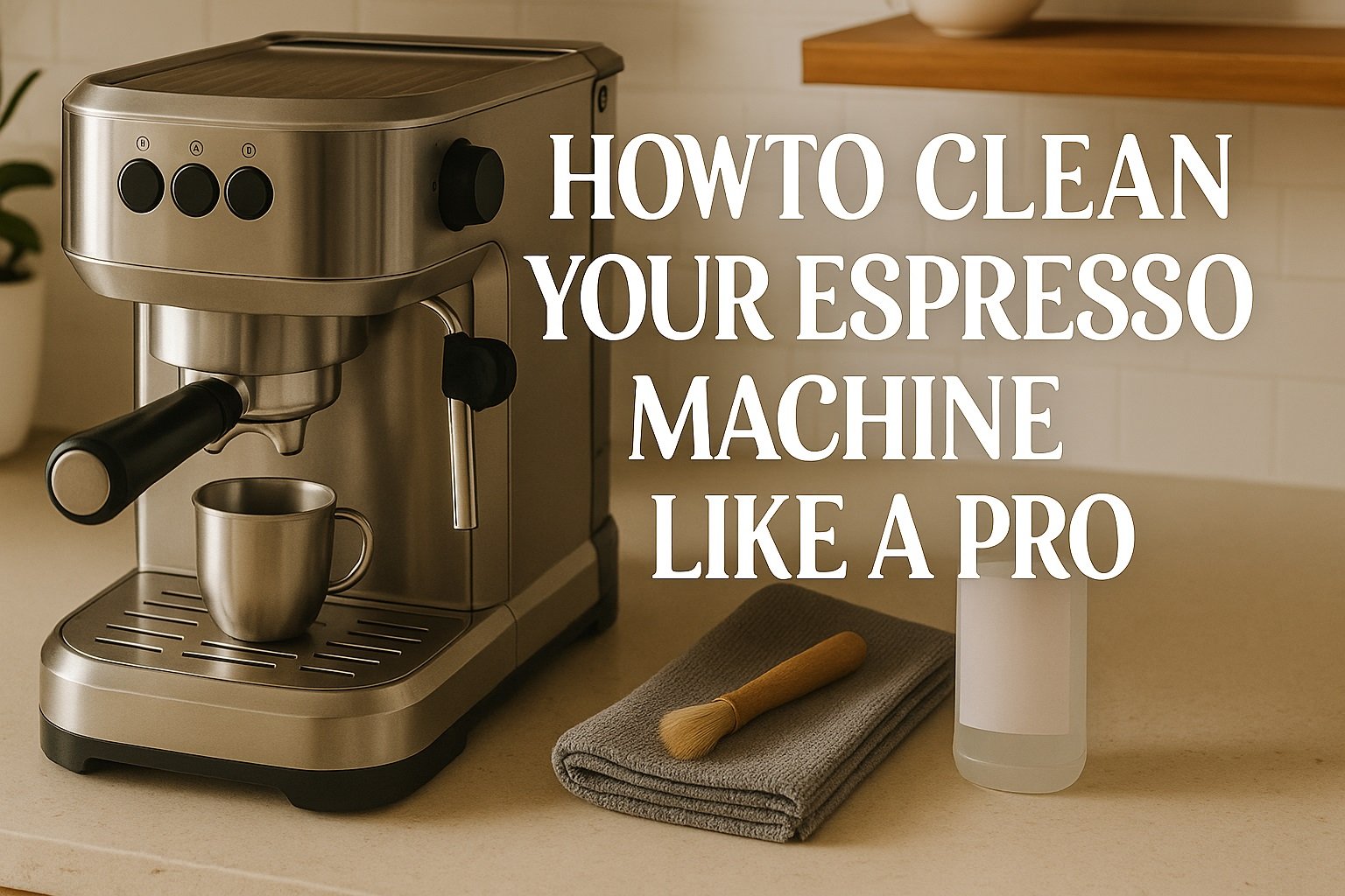 Read more about the article How to Clean Your Espresso Machine Like a Pro