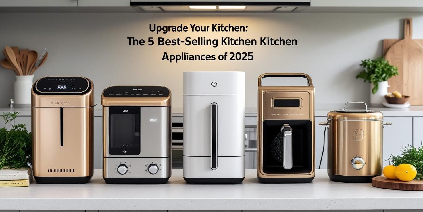 Read more about the article Upgrade Your Kitchen: The 5 Best-Selling Kitchen Appliances of 2025