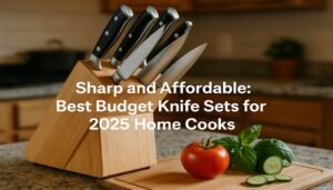 Read more about the article Sharp and Affordable: Best Budget Knife Sets for 2025 Home Cooks