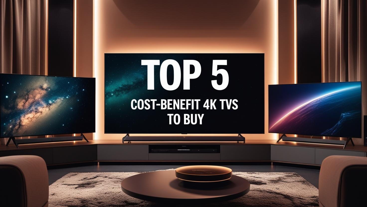 You are currently viewing Top 5 Cost-Benefit 4K TVs to Buy in 2025 – Ultimate Value for Money
