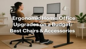 Read more about the article Ergonomic Home Office Upgrades on a Budget: Best Chairs & Accessories