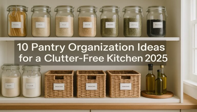 pantry organization ideas